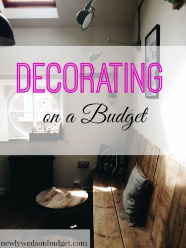 decorating on a budget, frugal decorating, affordable decorating