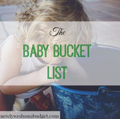 baby bucket list, life checklist, bucket list