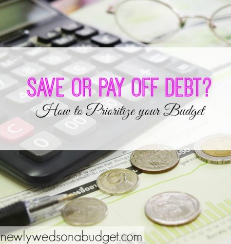 budgeting techniques, saving or paying off debt, budget prioritization