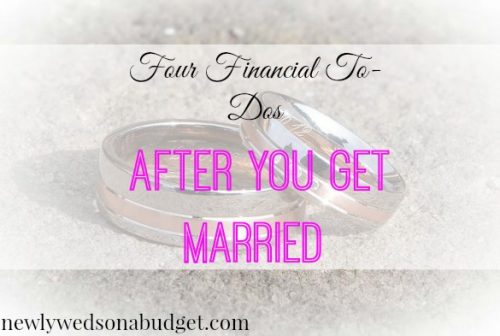 financial advice, after wedding to-do, financial tips